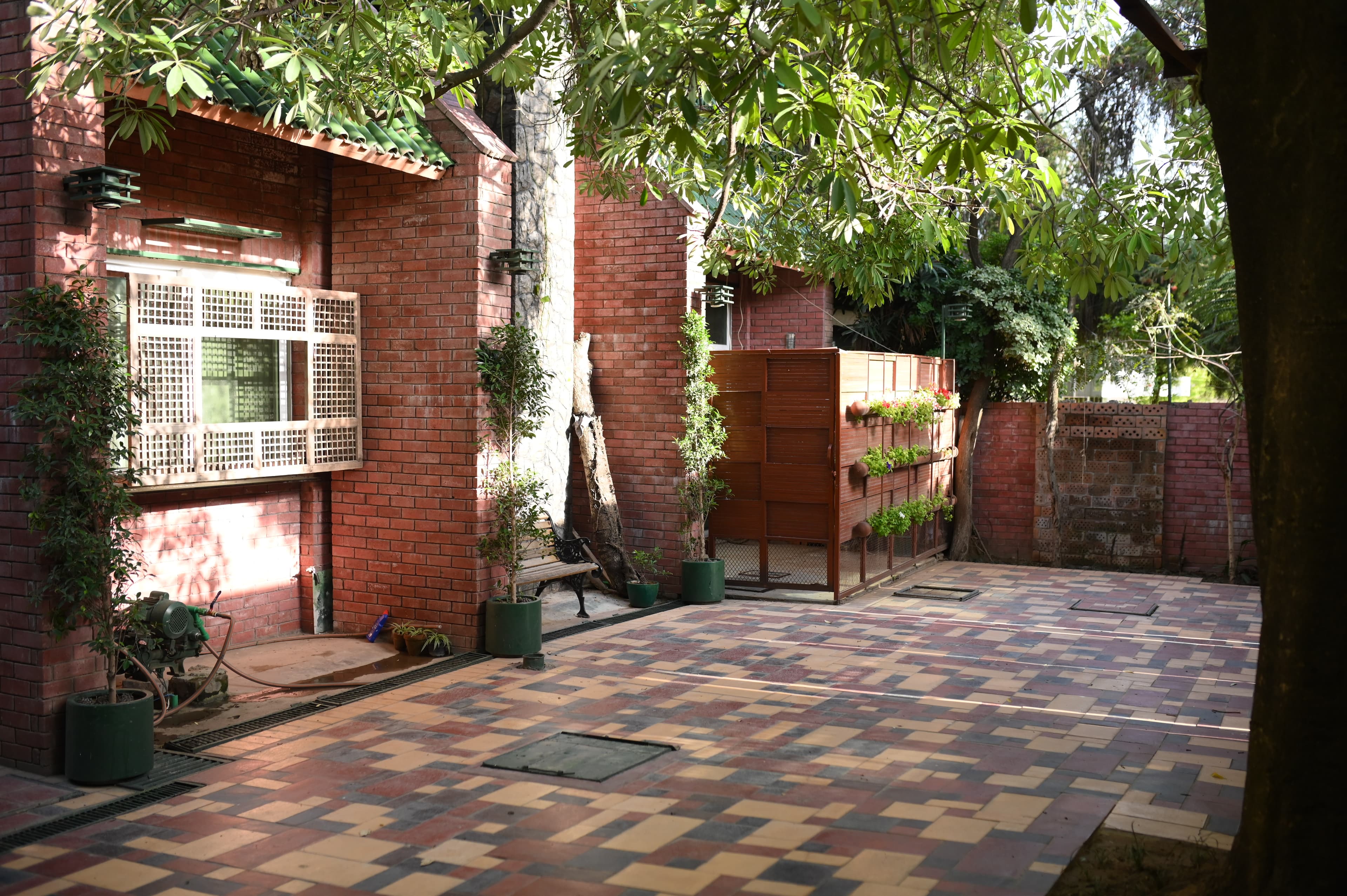 GreenLux Residency secure parking and guest arrivals